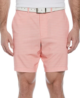 Pga Tour Men's Striped 8" Golf Shorts