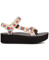Teva Flatform Universal Crocheted Sandals