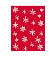 Holiday Snow Throw Blanket