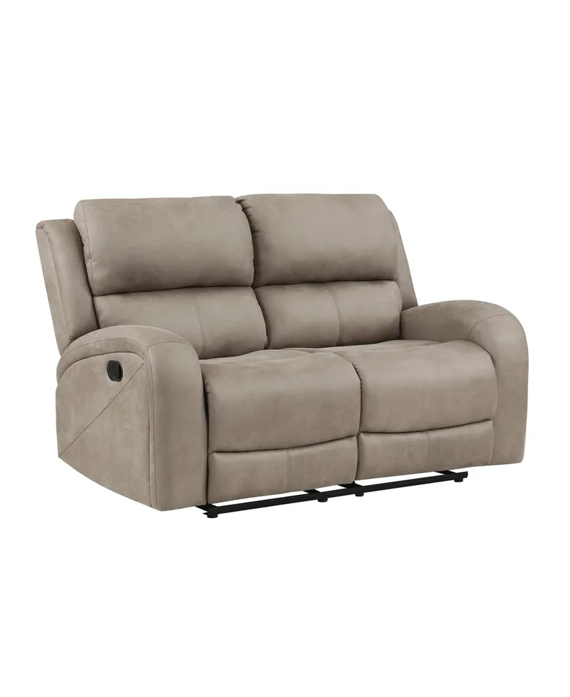 White Label Aubrey 62" Double Reclining Love Seat