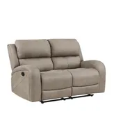 White Label Aubrey 62" Double Reclining Love Seat