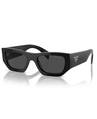 Prada Unisex Low Bridge Fit Sunglasses Pr A01SF