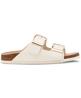 Madden Girl Bodie Buckle Footbed Slide Sandals