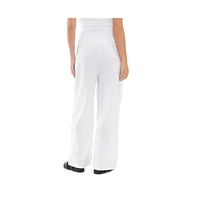 Ripe Maternity Indi Wide Leg Linen Pant White