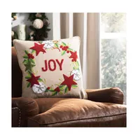 Safavieh Jolly Joy 18" x 18" Pillow