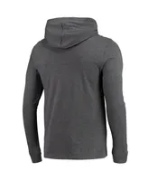 Men's Concepts Sport Navy, Heather Charcoal Navy Midshipmen Meter Long Sleeve Hoodie T-shirt and Jogger Pajama Set