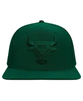 Men's Pro Standard Forest Green Chicago Bulls Tonal Logo Snapback Hat