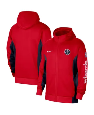 Men's Nike Red Washington Wizards 2023/24 Authentic Showtime Full-Zip Hoodie