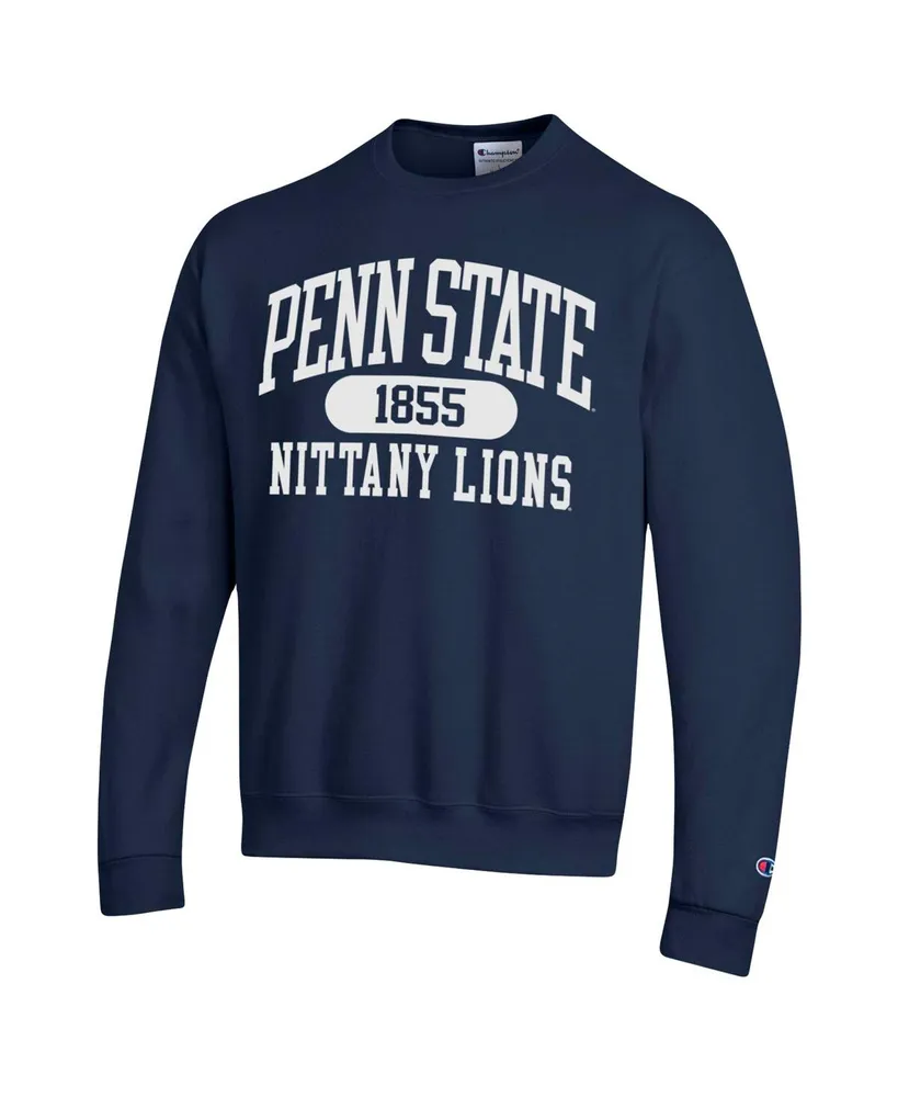 Men's Champion Navy Penn State Nittany Lions Arch Pill Sweatshirt