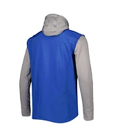 Men's Dunbrooke Royal, Heather Gray New York Mets Alpha Full-Zip Jacket