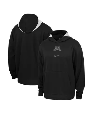 Men's Nike Black Minnesota Golden Gophers Basketball Spotlight Performance Pullover Hoodie