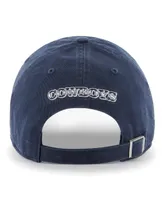 Men's '47 Brand Navy Dallas Cowboys Bankroll Clean Up Adjustable Hat