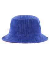 Men's '47 Brand Royal Buffalo Bills Thick Cord Bucket Hat