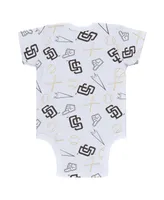 Baby Boys and Girls Wear by Erin Andrews Gray, White