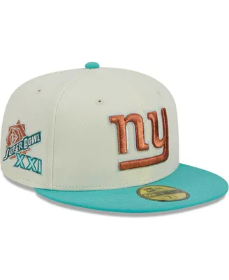 Men's New Era Cream, Mint York Giants City Icon 59FIFTY Fitted Hat
