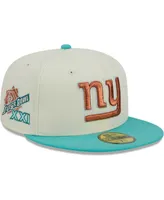 Men's New Era Cream, Mint York Giants City Icon 59FIFTY Fitted Hat