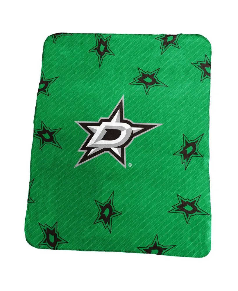 Dallas Stars 50" x 60" Repeating Logo Classic Plush Throw Blanket