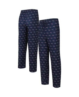 Men's Concepts Sport Navy New England Patriots Gauge Allover Print Knit Pants
