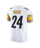 Men's Nike Joey Porter Jr. White Pittsburgh Steelers Vapor F.u.s.e. Limited Jersey