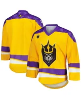 Men's Gold, Purple San Diego Seals Replica Jersey