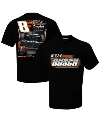Men's Richard Childress Racing Team Collection Black Kyle Busch Cheddar's Dominator T-shirt