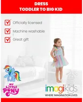 My Little Pony Pinkie Pie Rainbow Dash Girls Dress Toddler to Big Kid