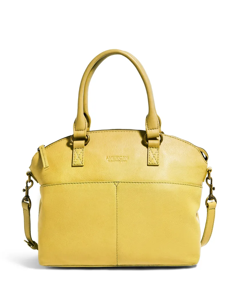 American Leather Co. Carrie Dome Satchel