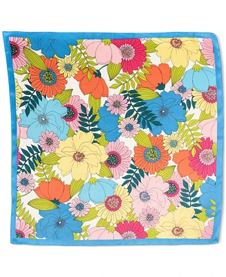 On 34th Women's Spring Has Sprung Floral Square Scarf, Created for Macy's