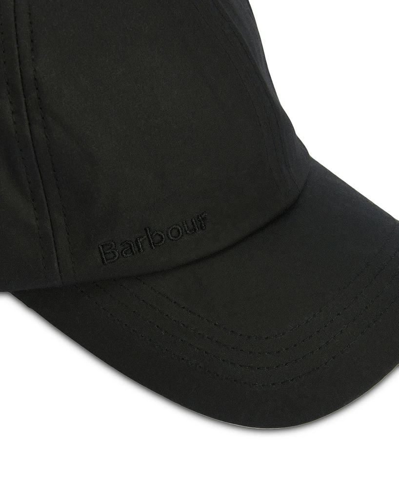 Barbour Men's Logo Embroidered Waxed Sports Cap