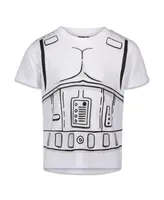 Starwars Toddler Boys Star Wars Chewbacca Stormtrooper Darth Vader 4 Pack T-Shirts