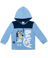 Bluey Bingo Fleece Half Zip Hoodie Toddler| Child Boys