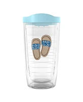 Tervis Sandy Slides Made in Usa Double Walled Insulated Tumbler Travel Cup Keeps Drinks Cold & Hot, 16oz