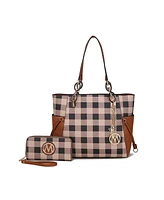 Mkf Collection Yale Tote Bag with Wallet by Mia K.