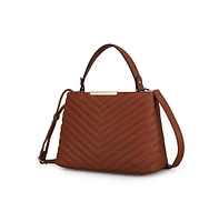 Mkf Collection Dakota Satchel Handbag by Mia k.