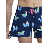 Chubbies Men's The Fowl Plays Quick-Dry 5-1/2" Swim Trunks