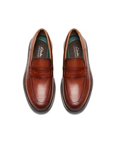 Clarks Men's Collection Burchill Penny Slip On Loafers