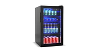 120 Can Beverage Mini Refrigerator with Glass Door