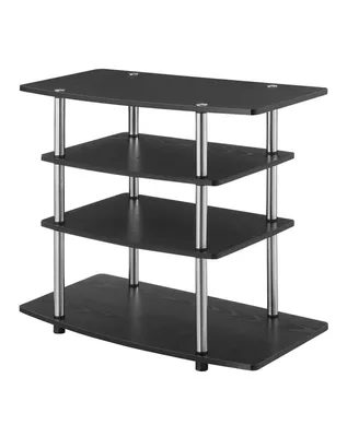Convenience Concepts Designs2Go No Tools Highboy Tv Stand, Black 31.5 x 28 x 15.75 in.