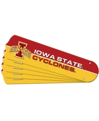 Ceiling Fan Designers New Ncaa Iowa State Cyclones 52 in. Ceiling Fan Blade Set