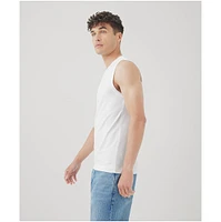 Organic Cotton Cool Stretch Tank Undershirt 3-Pack