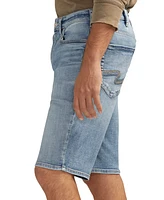 Silver Jeans Co. Men's Zac Relaxed Fit Denim 12-1/2" Shorts