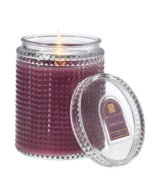 Sparkling Currant Textured Glass Candle, 15 oz
