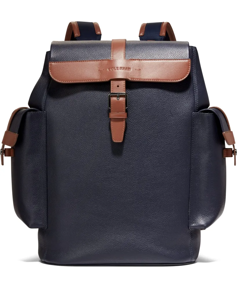 Cole Haan Triboro Large Leather Rucksack Bag