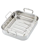 Hestan Provisions Classic Clad Large Roaster with Rack