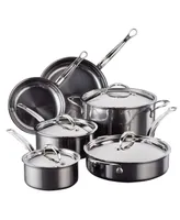 Hestan NanoBond Titanium Stainless Steel -Piece Cookware Set