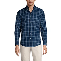 Lands' End Men's Traditional Fit No Iron Twill Shirt