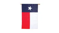 Evergreen Flag Texas State Flag House Applique Flag