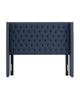 Madison Park Amelia 68.5" Fabric Upholstery Headboard