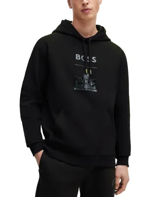 Boss Men's x Nfl Metallic Print Hoodie