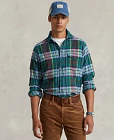 Polo Ralph Lauren Men's Classic-Fit Plaid Brushed Flannel Shirt